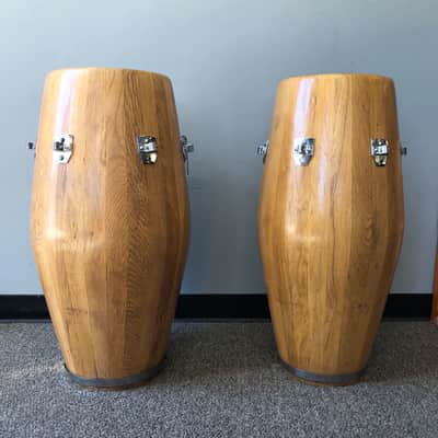 Vintage 1960s Original Valje Conga and Quinto Hand Drum pair | Reverb