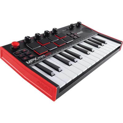 AKAI PROFESSIONAL MPK MINI PLAY MK3 Mini touches - USB 25 mini notes 128 sons 8 pads HP