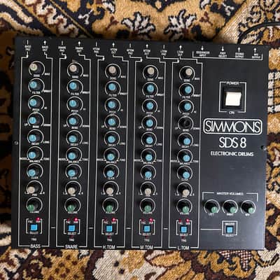 Simmons SDS8 5-Channel Drum Synthesizer 1983 - Black image 2