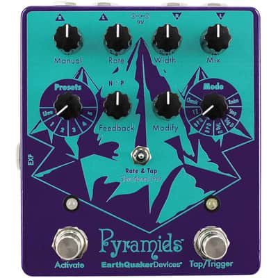 Earthquaker Devices Pyramids Stereo Flanger Pedal image 1