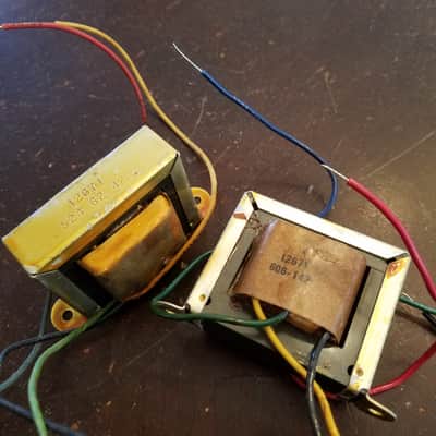 Triwek 12671 Voice of Music Vintage Output Transformer OT 11 Watt Tested 625:1 135:1 400:1 Tube Amp Audio 1959-1963 image 3