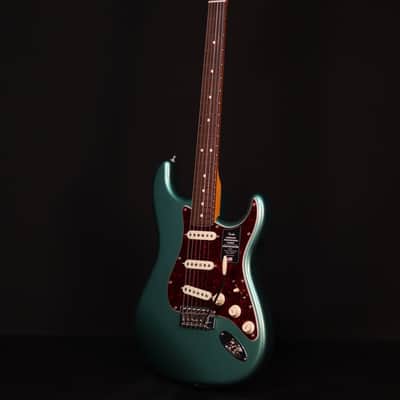 Fender American Pro Classic Stratocaster, Rosewood FB, Faded Sherwood Green Metallic image 6