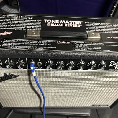 Fender Tone Master Deluxe Reverb 2-Channel 22-Watt 1x12" Digital Guitar Combo 2019 - Present - Black image 2