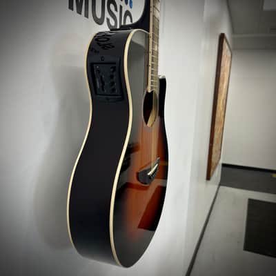 Yamaha APX600 Thinline Acoustic/Electric Cutaway - Old Violin Sunburst image 2