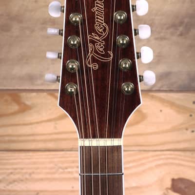 Takamine GJ72CE Jumbo Cutaway 12-String Acoustic/Electric Guitar  Natural image 6