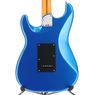 Fender American Ultra II Stratocaster HSS, Ebony Fingerboard, Noble Blue (Z12) (26574) image 2