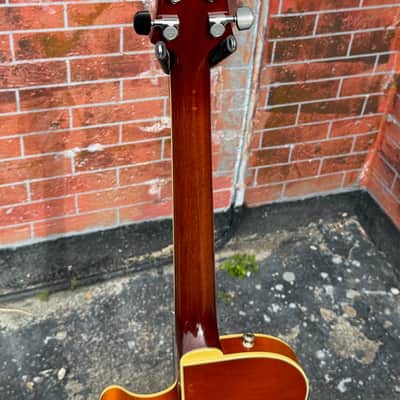 Sadowsky Semi Hollow Archtop 2006 - outragious Violin'burst a small powerhouse for the Pro Player ! image 11