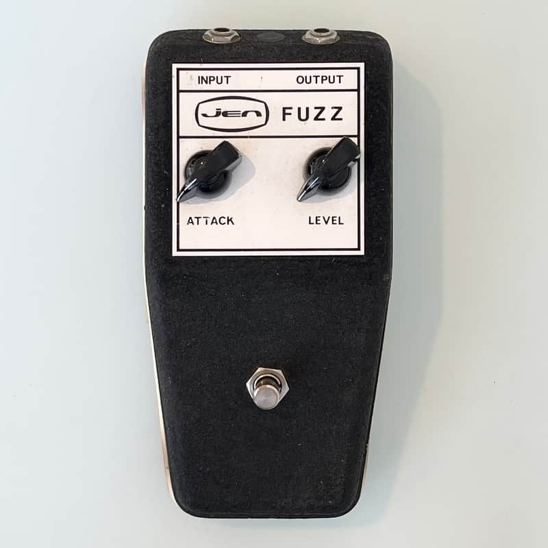 1969 JEN Fuzz Face Black V828 Tone Bender by Vox UK Made in Italy