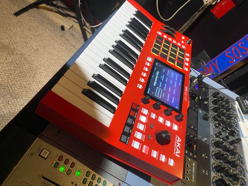 Akai MPC Key 37 Standalone Workstation Synthesizer 2024 - Present - Red image 1