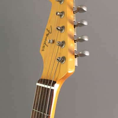 LEFTY! Vintage Fender Stratocaster 1987 Purple Haze Sunburst Metallic Rare Strat Guitar Relic Kuwabara 7.2 lb HSC image 5