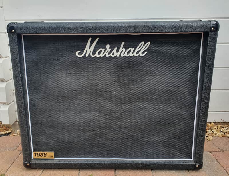 Marshall 1936 2x12 Cab (Upgraded Speakers) w/Cover image 1