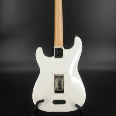 Squier Contemporary Active Stratocaster HH - Olympic White w/ Floyd Rose & Case image 3