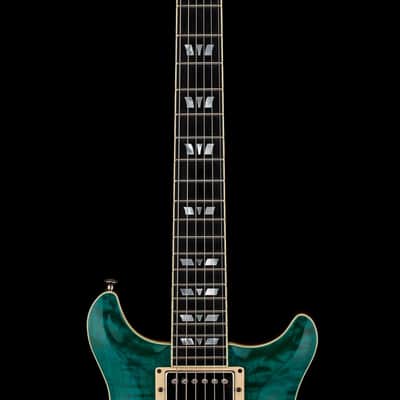 Hamer Custom Shop Artist Custom (2004) - Transparent Teal #53727 with Original Hard Case image 5