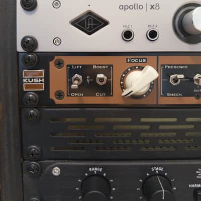 Kush Audio Clariphonic MS Dual-Channel Parallel Equalizer 2010s - Brown / Black image 2