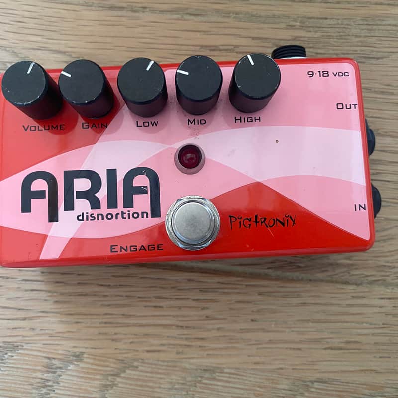 2010s Pigtronix Aria Disnortion Red