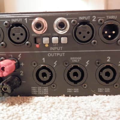 Carvin DCM 3800 L Power Amp 2017 Black image 5