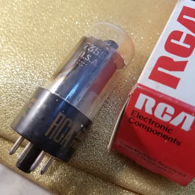 G.E Tight Matched Pair (2) 7355 tNOS AT1000 TESTED Vacuum Tubes Beam Power Pentode 1960-1976 image 1