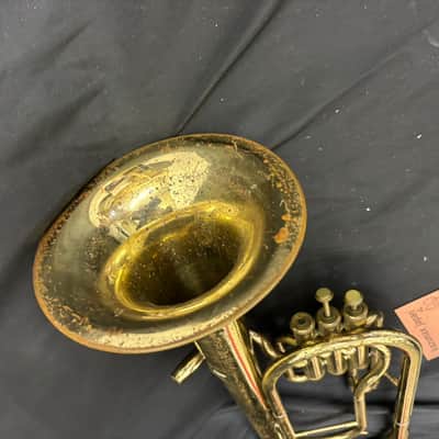 Yamaha YAH 201 Alto Horn Brass Instrument Vintage Untested image 2