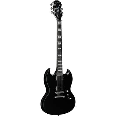 Epiphone SG Prophecy Electric Guitar, Jet Black Metallic image 6
