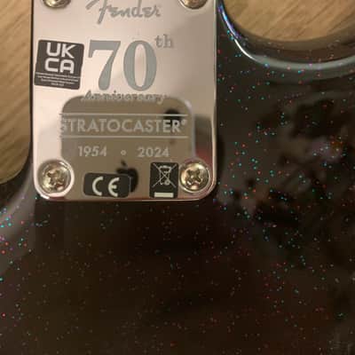 Fender 70th Anniversary Player Stratocaster 2024 - Nebula Noir image 6