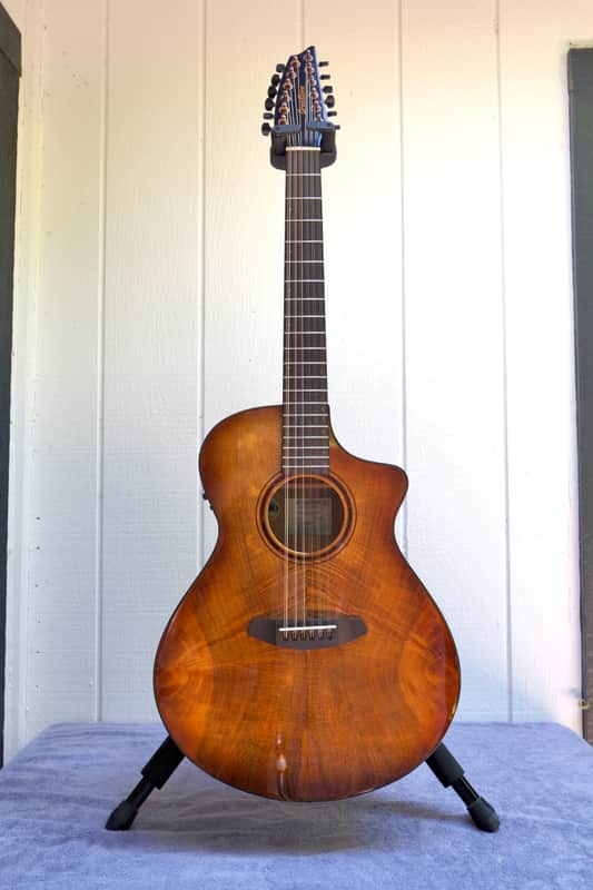 Breedlove Pursuit Exotic S Concert CE 12-String All Myrtlewood 2021 - Present - Amber image 1