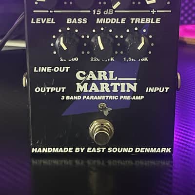 Carl Martin 3 Band Parametric Pre-Amp | Reverb