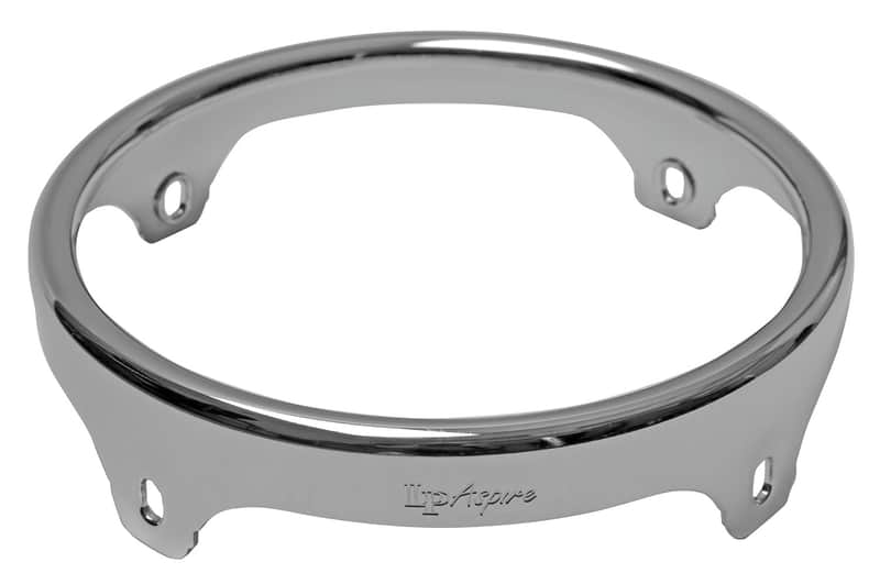 Latin Percussion LPA422B 8" Aspire Bongo (Large Drum) Rim, Chrome image 1
