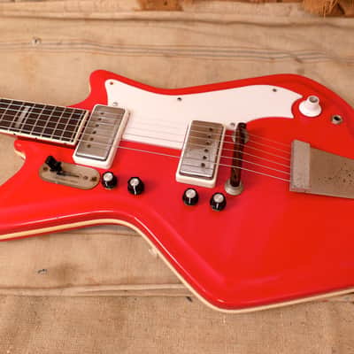 Supro JB Hutto "Jetsons" 1966 Red image 10