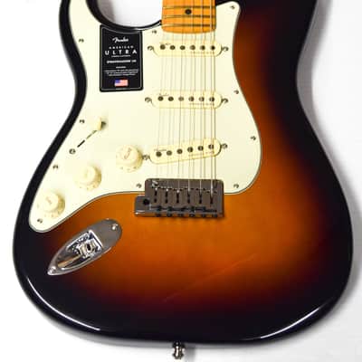 Fender American Ultra Stratocaster Left Handed (DEMO) - Ultraburst image 1