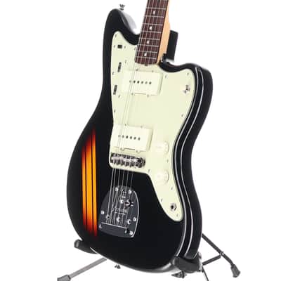 Fender MIJ Traditional 2025 Collection, 60s Jazzmaster Competition Black 3 Color Sunburst (P1) (22626) image 4