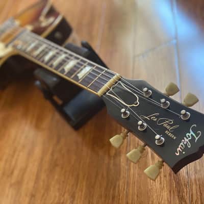 Tokai Vintage 1980 Japanese LS-50  'Reborn' Single Cutaway Vintage Sunburst w/ OHSC & Docs MIJ Japan image 11