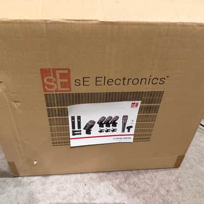 sE Electronics V PACK Arena Drum Microphone Kit 2019 - Present - Black image 2