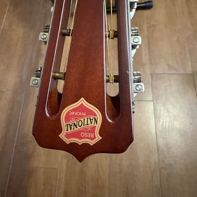National M-1 Tricone Resophonic Guitar with Pickup image 12