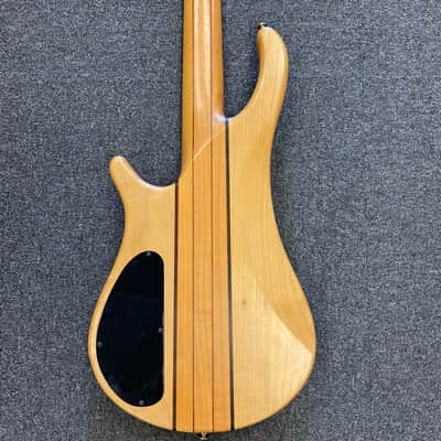 Used Dean RAZOR NT Bass Guitars Wood image 3