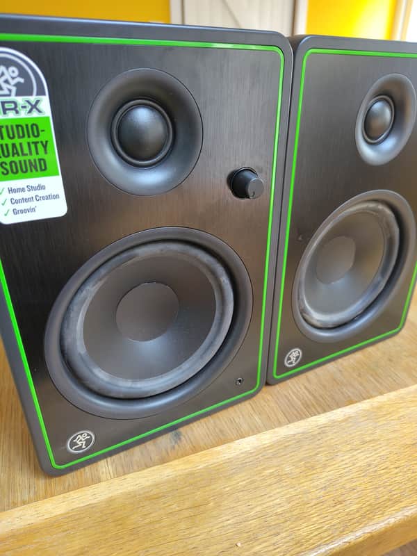 Immagine Mackie CR5-X 5" Active Studio Monitors (Pair) 2020 - Present - Black with Green Trim - 1