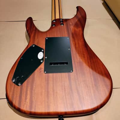 Schecter C-1 Exotic Spalted Maple 2020 Satin Natural Vintage Burst image 4