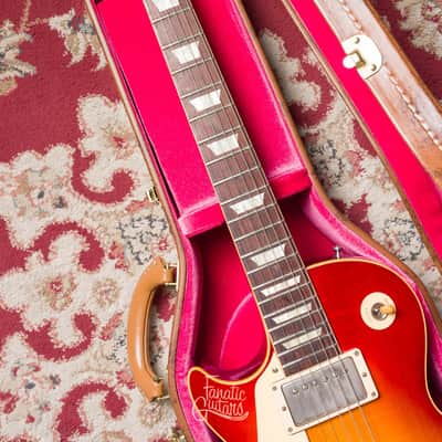 Gibson Les Paul Standard 58' Reissue Left-Handed - Washed Cherry Sunburst VOS #871490 Second Hand image 10