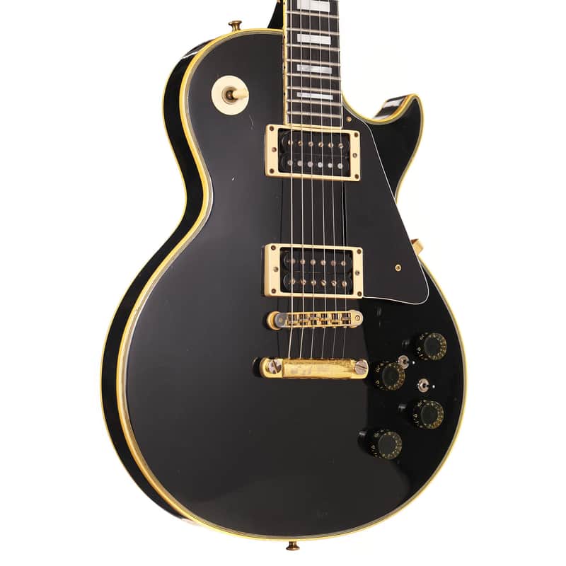 1976 Gibson Les Paul Custom Ebony image 1