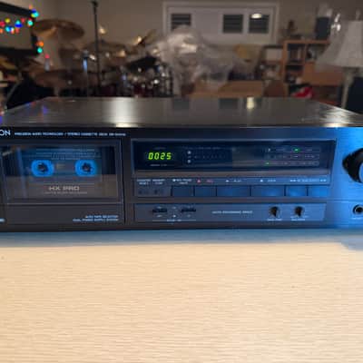 Denon DR-M10HX Cassette Deck HXPRO DOLBY C Serviced New Belts High Fidelity Rare image 2