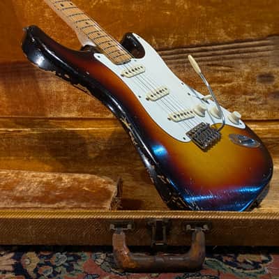 Fender Stratocaster 1958 - 3 Tone Sunburst image 20