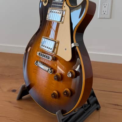 1986 Gibson Les Paul Standard – Dark Sunburst – Tim Shaw – Chainsaw Case image 9