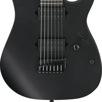 Ibanez RG Iron Label 6 String Electric Guitar - Black Flat (RGIXL7BKF) image 11