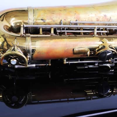 Evette Schaeffer Tenor Saxophone - Gold/Orange image 5