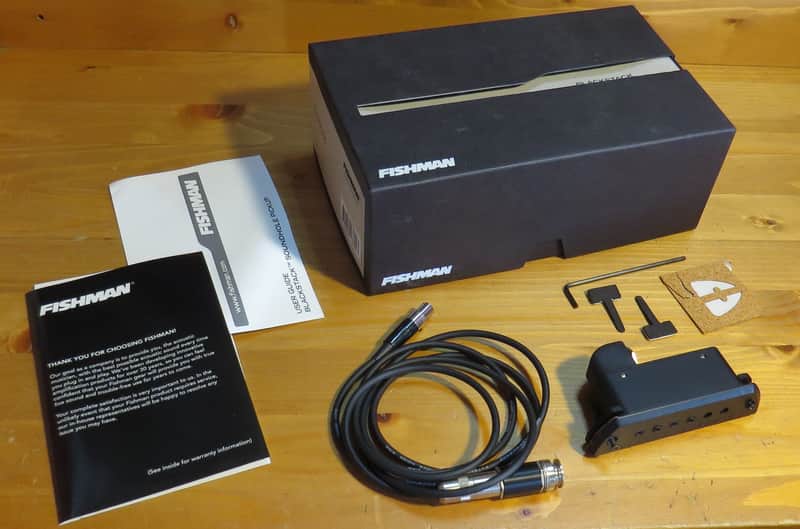 Fishman PRO-BLK-STK Blackstack Acoustic Guitar Soundhole Pickup 2010s - Black image 1