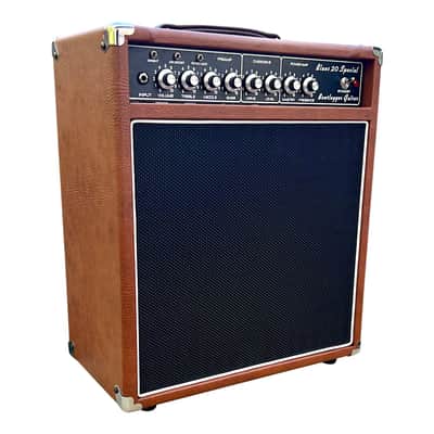 BootLegger Guitar Blues 20 2023 -Dumble Clone Brown Analog Tube Hand Wired image 2