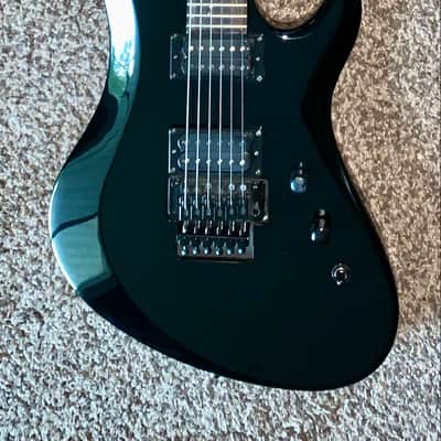 Schecter Blackjack SLS Avenger FR S Seymour Duncan pick ups black Floyd rose electric guitar made in Korea image 1