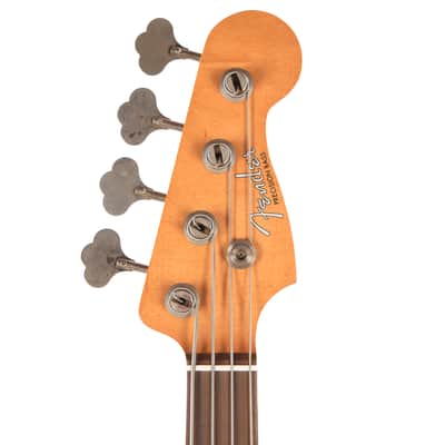 Fender Limited Edition Vintera II Road Worn '60s Precision Bass Fiesta Red image 6