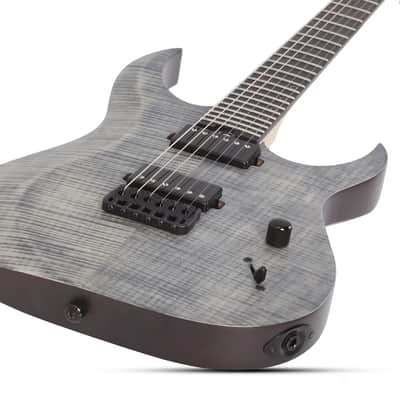Schecter Sunset-6 Extreme Grey Ghost 2570 Guitar image 10