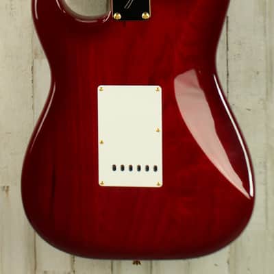 DEMO Fender Richie Kotzen Stratocaster - Transparent Red Burst (804) image 3