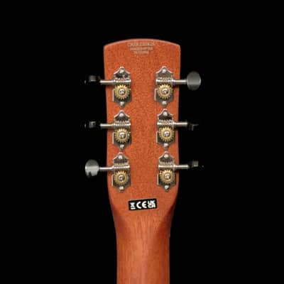 Gretsch G9200 Boxcar Round-Neck, Mahogany Body Resonator Guitar, Natural image 8